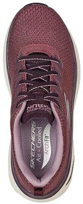 (W) 斯凯奇Max Cushioning Arch Fit系列“红紫色” 128308-BURG Shop (W) 斯凯奇Max Cushioning Arch Fit系列“红紫色” 128308-BURG