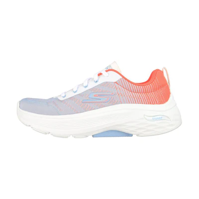 (W) Skechers Max Cushioning Arch Fit 'White Red'