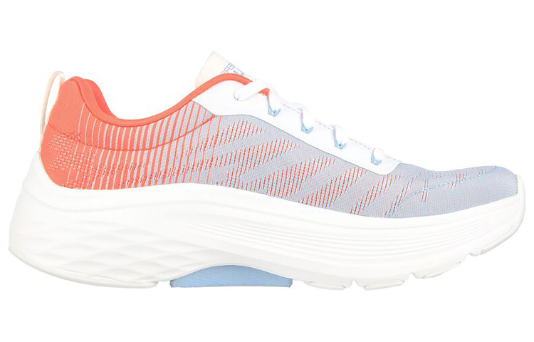 Order (Women) Skechers Max Cushioning Arch Fit 'White Red' 128312-WMLT