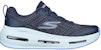 (W) Skechers Max Cushioning Arch Fit Air 'Biru Ungu Musim Panas Nyaman' 129315-NVLV