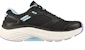 (W) Skechers Max Cushioning Arch Fit Kasut Larian Rendah Hitam 128301-BKAQ