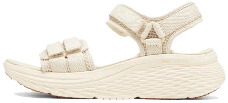 (Women) Skechers Max Cushioning Beige Sandals - Comfortable & Versatile. 141617-NAT Buy (Women) Skechers Max Cushioning Beige Sandals - Comfortable & Versatile. 141617-NAT