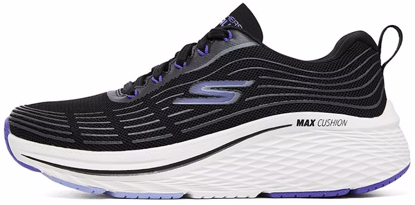 (Women) Skechers Max Cushioning Elite 2.0 'Black Purple' 129600-BKPR Buy (Women) Skechers Max Cushioning Elite 2.0 'Black Purple' 129600-BKPR