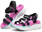 Lookbook (W) Skechers Max Cushioning Casual Sandalen Zwart/Paars 140120-BKMT