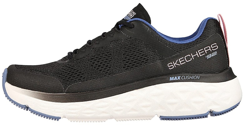 (Women) Skechers Max Cushioning Delta 'Black Blue' 129116-BKBL Buy (Women) Skechers Max Cushioning Delta 'Black Blue' 129116-BKBL