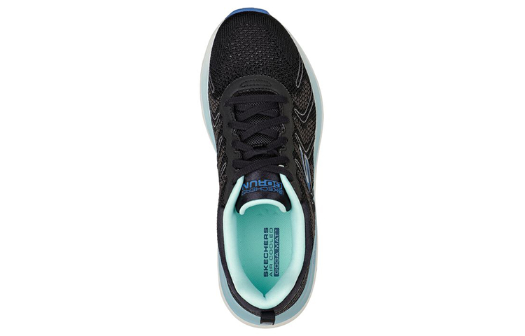 Shop (Women) Skechers Max Cushioning Delta 'Black Blue' 129120-BKBL