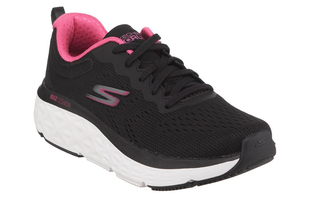 Lookbook (W) 스케쳐스 맥스 쿠셔닝 델타 '블랙 핑크' SP0WR22Y022-BKPK