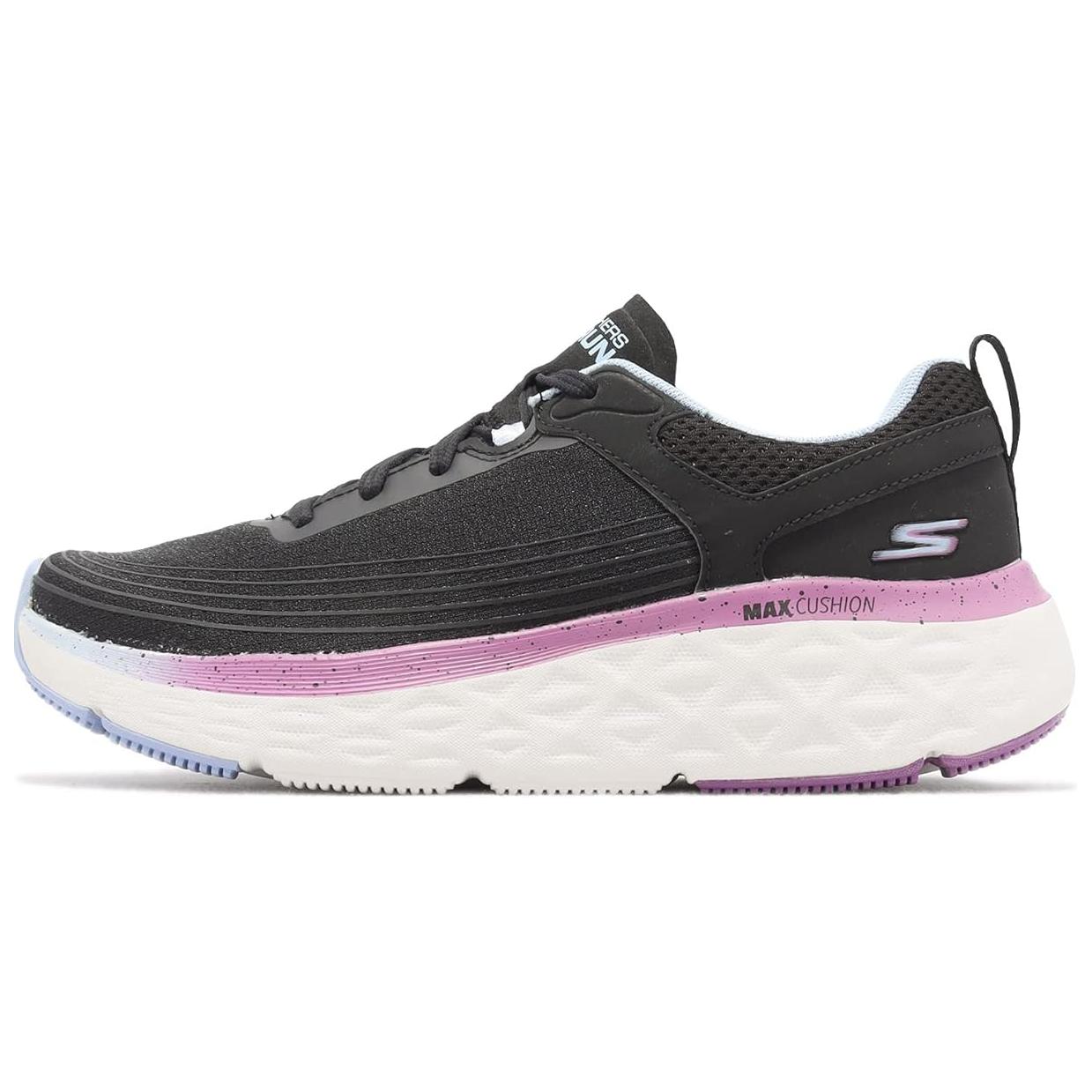 Buy (W) Skechers Max Cushioning Delta 'Hitam Ungu' 129118-BKBL