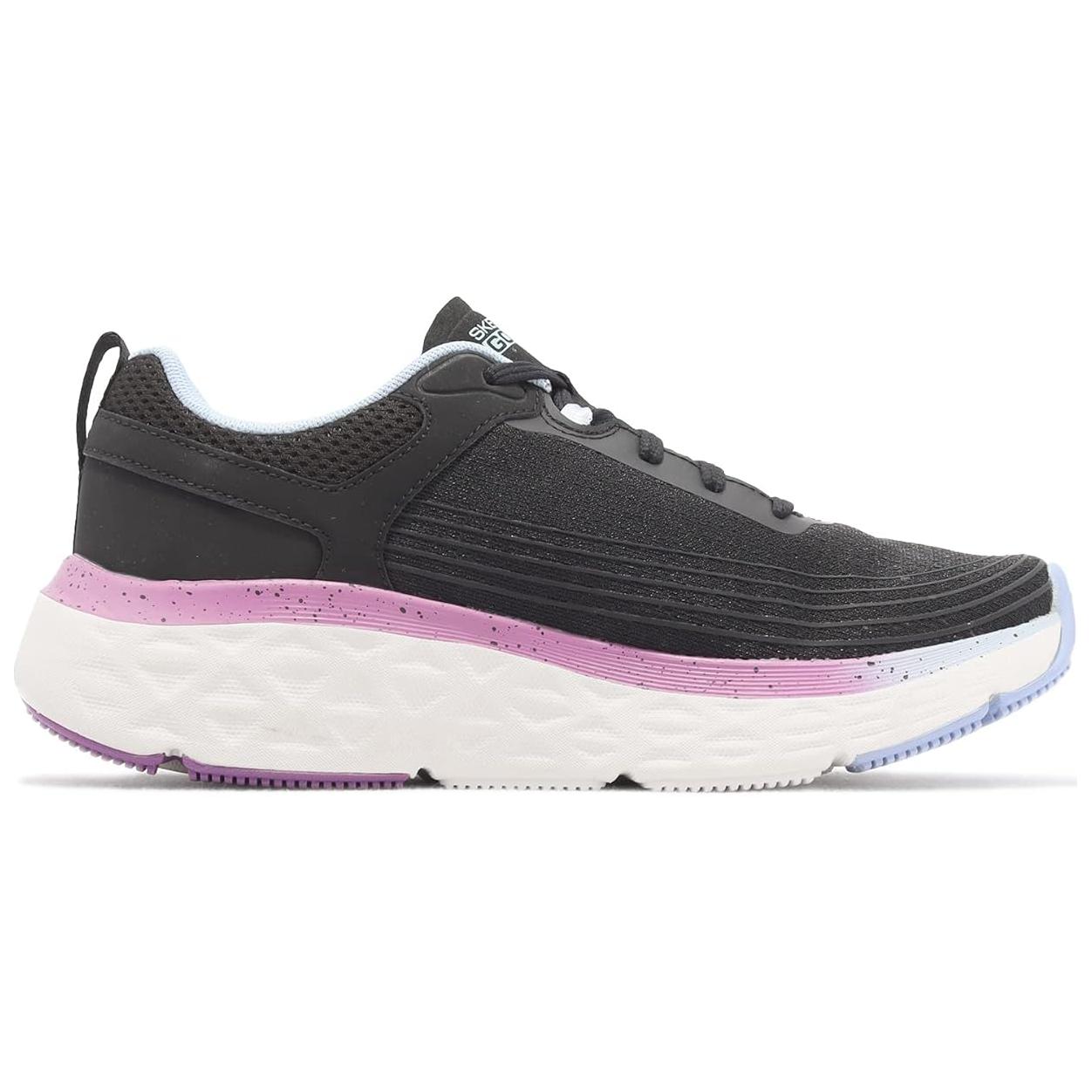 Order (W) Skechers Max Cushioning Delta 'Hitam Ungu' 129118-BKBL