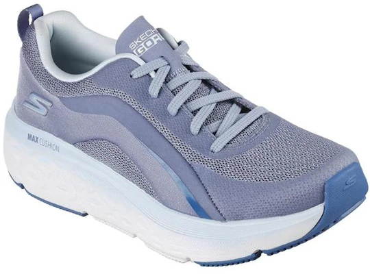 Skechers Max Cushioning Delta 減震防滑耐磨 低帮 跑步鞋 女款 藍 Lookbook Skechers Max Cushioning Delta 減震防滑耐磨 低帮 跑步鞋 女款 藍