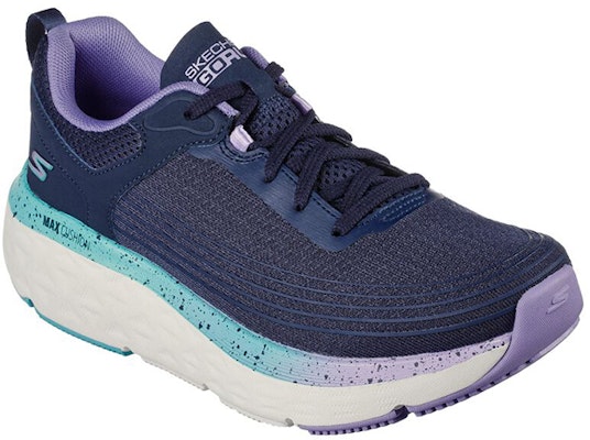 (Women) Skechers Max Cushioning Delta 'Blue Purple' 129118-NVPR Lookbook (Women) Skechers Max Cushioning Delta 'Blue Purple' 129118-NVPR