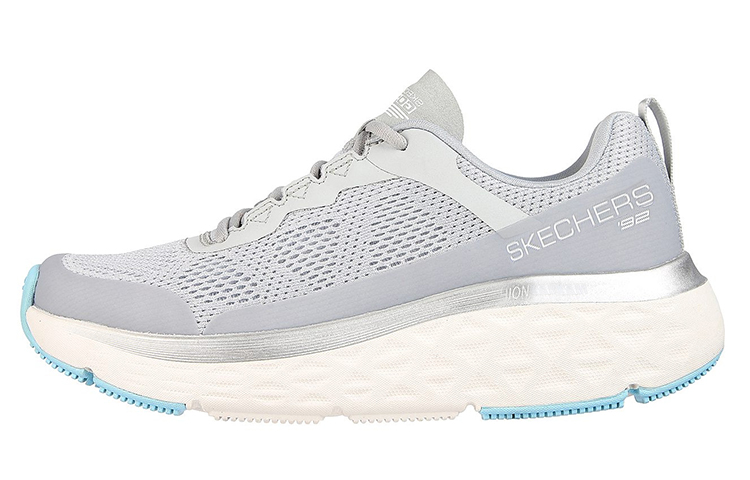 (Women) Skechers Max Cushioning Delta 'Grey Blue' 129116-GYBL