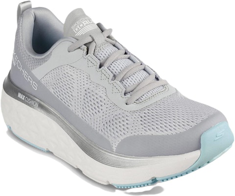 (Women) Skechers Max Cushioning Delta 'Grey Blue' 129116-GYBL Lookbook (Women) Skechers Max Cushioning Delta 'Grey Blue' 129116-GYBL
