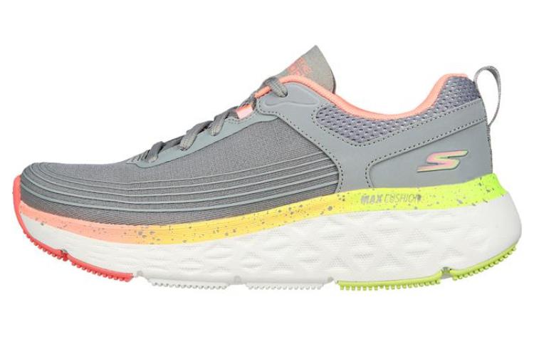 (Women) Skechers Max Cushioning Delta 'Grey Yellow' 129118-GYCL