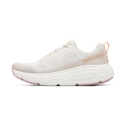 (W) Skechers Max Cushioning Delta 'White Beige'