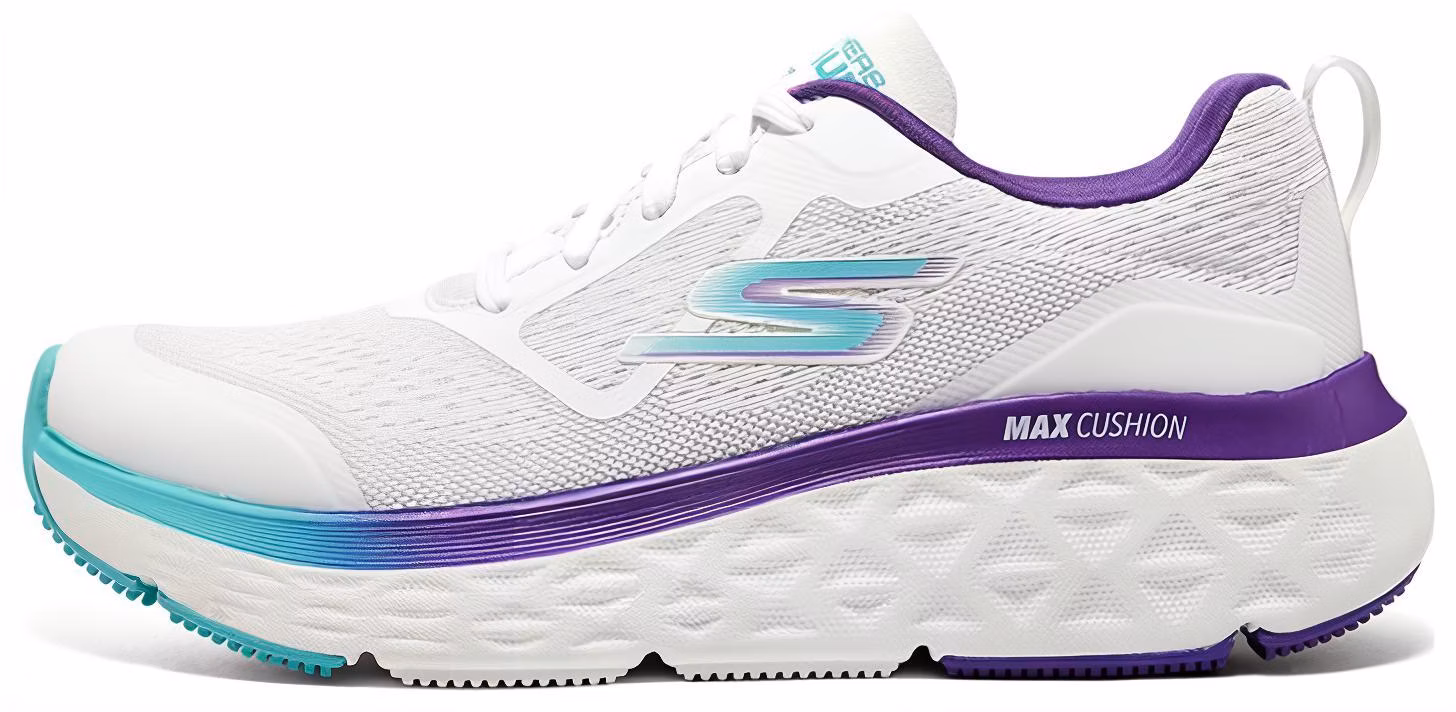 women-skechers-max-cushioning-delta-white-purple-blue-129126-wpr