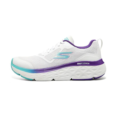 (W) Skechers Max Cushioning Delta 'White Purple Blue'