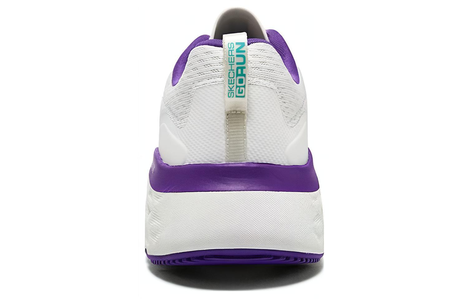Lookbook (W) Skechers Max Cushioning Delta 'Blanco Morado Azul' 129126-WPR