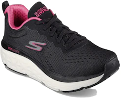 Lookbook Skechers Max Cushioning Delta 防滑耐磨 低筒 跑步鞋 女款 黑白粉