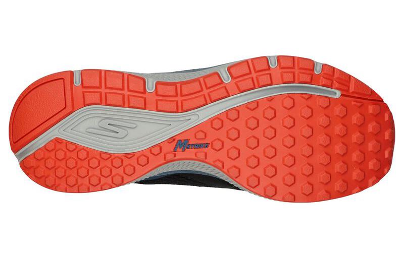 Shop (W) スケッチャーズ マックスクッション エリート 2.0 黒/青 129614-BKMT