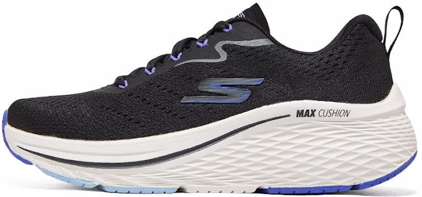 (Women) Skechers Max Cushioning Elite 2.0 'Black Purple' 129601-BKPR Buy (Women) Skechers Max Cushioning Elite 2.0 'Black Purple' 129601-BKPR