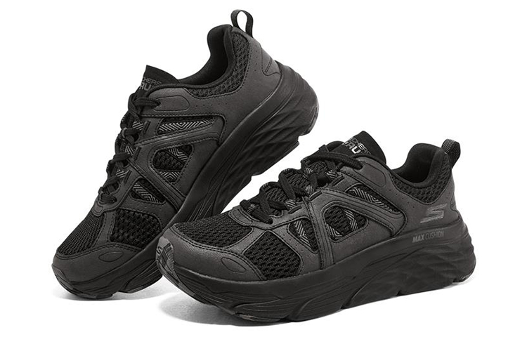 Lookbook (W) Skechers Max Cushioning Elite ''Zwart'' 128137-BBK
