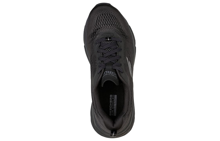 Shop Skechers Max Cushioning Elite 精緻輕便 高筒運動跑步鞋 女款 黑色