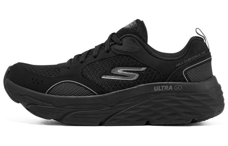 Buy (W) スケッチャーズ マックスクッション エリート (ブラック) 128537-BBK