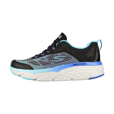 (W) Skechers Max Cushioning Elite 'Black Blue'