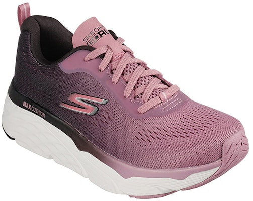 斯凯奇 Max Cushioning Elite 轻便舒适 低帮运动训练鞋 女款 黑粉色 Lookbook 斯凯奇 Max Cushioning Elite 轻便舒适 低帮运动训练鞋 女款 黑粉色