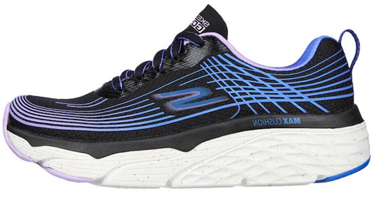 (W) Skechers Max Cushioning Elite 'Negro Morado' 128563-BKPR Buy (W) Skechers Max Cushioning Elite 'Negro Morado' 128563-BKPR