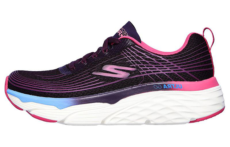 (Women) Skechers Max Cushioning Elite 'Black Red' 17699-BURG