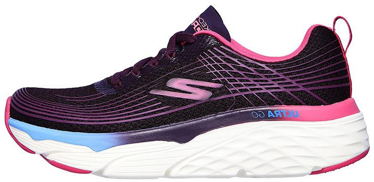 women-skechers-max-cushioning-elite-black-red-17699-burg