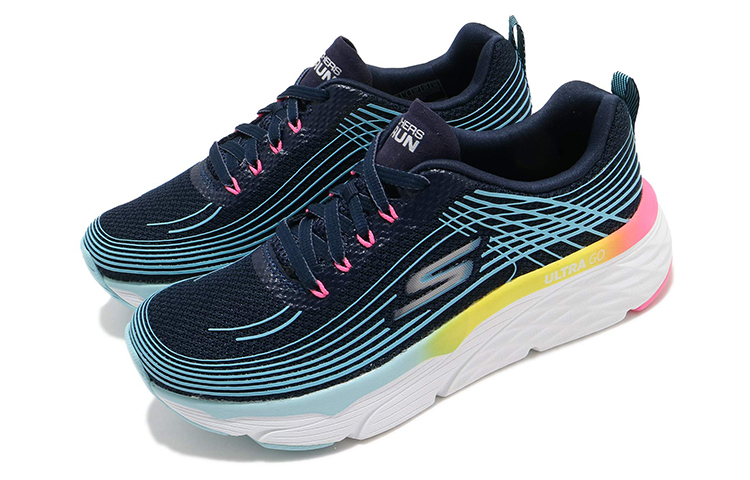 Lookbook (Women) Skechers Max Cushioning Elite 'Blue' 17699-NVMT