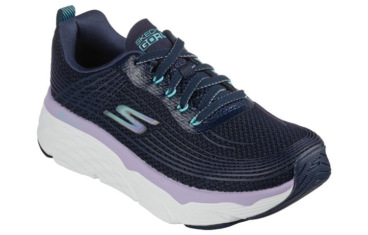 Lookbook (Women) Skechers Max Cushioning Elite 'Blue Purple' 17693-NVLV
