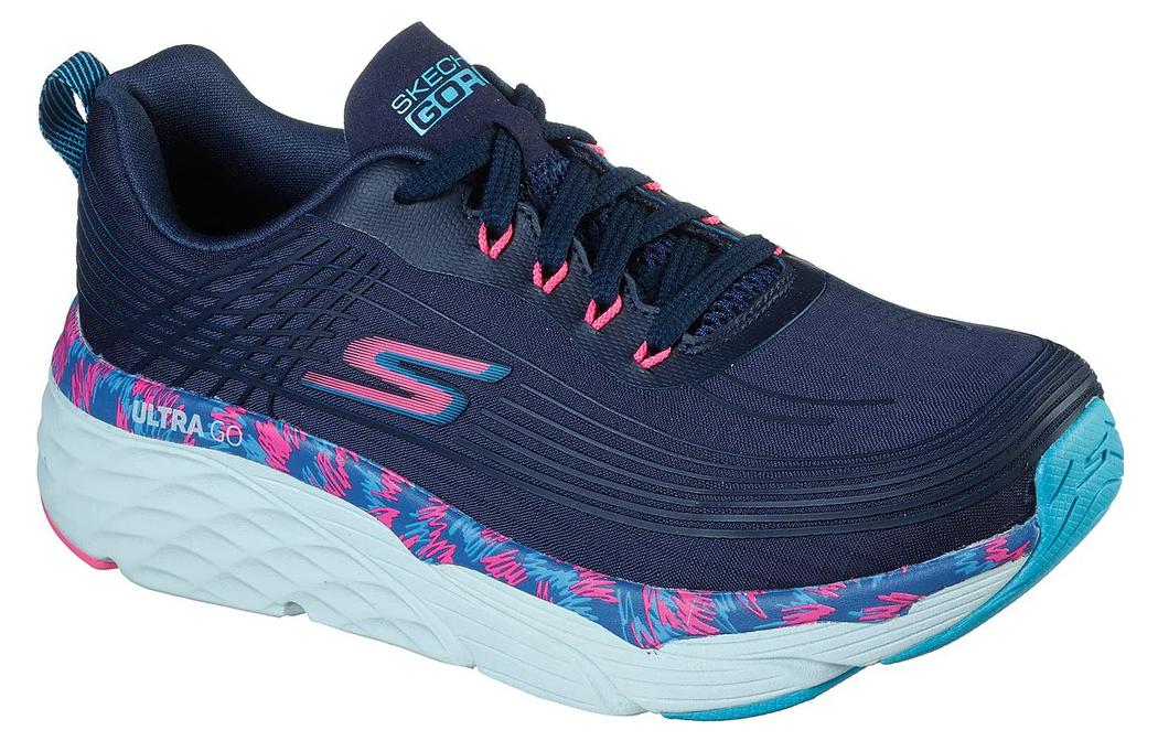 Lookbook (W) スケッチャーズ マックスクッション エリート "エレクトロポップ" 128135-NVPK