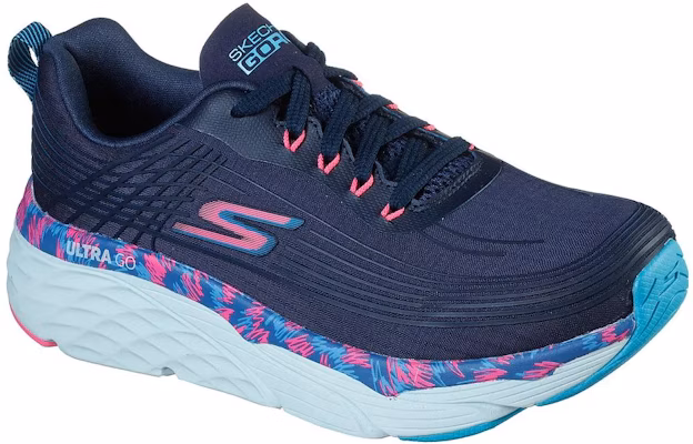 (W) 斯凯奇 Max Cushioning Elite 蓝紫配色 128135-NVPK Lookbook (W) 斯凯奇 Max Cushioning Elite 蓝紫配色 128135-NVPK