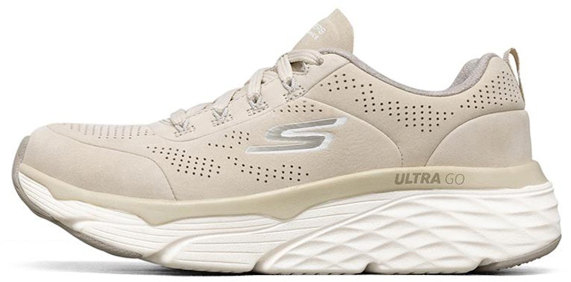 (Women) Skechers Max Cushioning Elite Low-Top Gray/Chestnut 128048-TPE Buy (Women) Skechers Max Cushioning Elite Low-Top Gray/Chestnut 128048-TPE