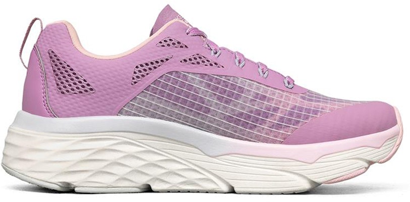 Skechers Max Cushioning Elite 星邁 低筒 跑步鞋 女款 淡丁香色 Order Skechers Max Cushioning Elite 星邁 低筒 跑步鞋 女款 淡丁香色
