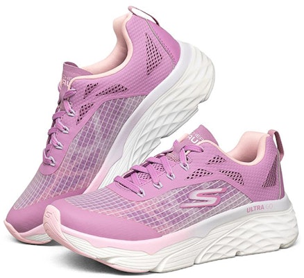 Skechers Max Cushioning Elite 星邁 低筒 跑步鞋 女款 淡丁香色 Lookbook Skechers Max Cushioning Elite 星邁 低筒 跑步鞋 女款 淡丁香色