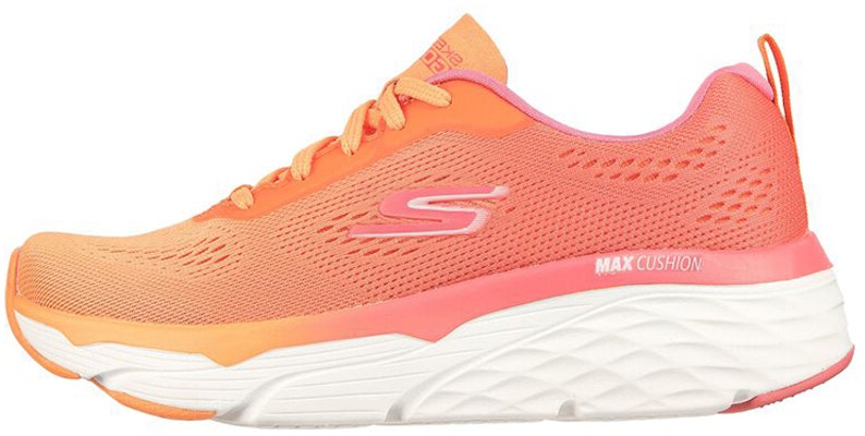 (W) Skechers Max Cushioning Elite 'Merah Jambu Oren' 128262-PKOR Buy (W) Skechers Max Cushioning Elite 'Merah Jambu Oren' 128262-PKOR