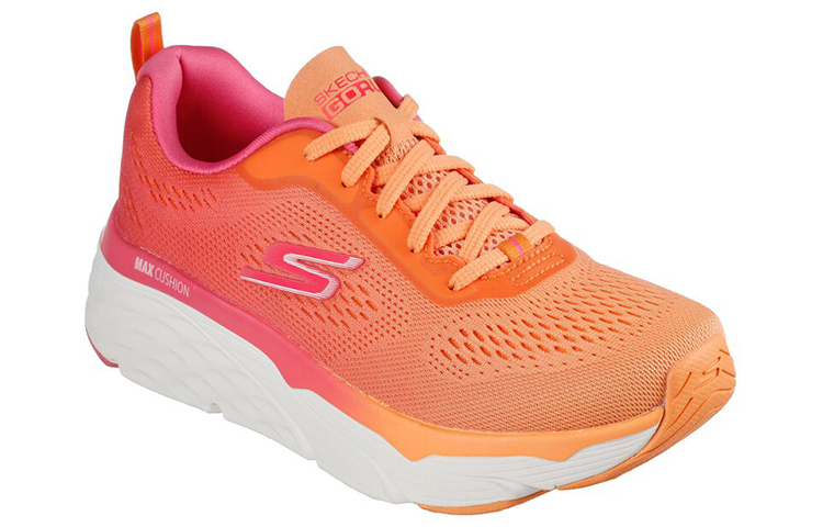 (W) Skechers Max Cushioning Elite 'Pink Orange' 圖 3