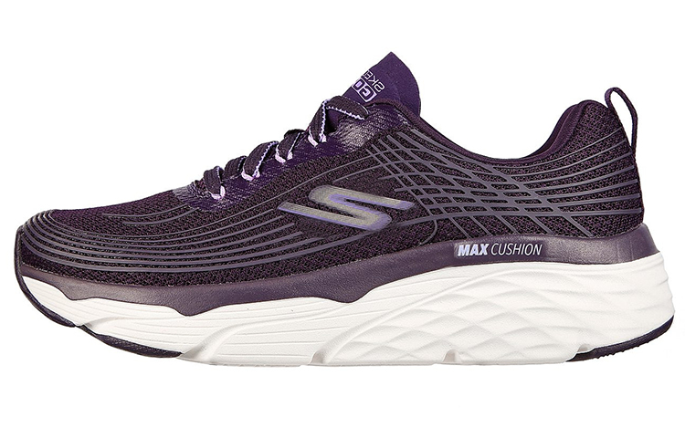 (Women) Skechers Max Cushioning Elite 'Purple Comfort Low-Top Trainer' 17693-PLUM