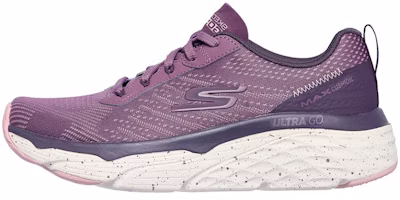 (Women) Skechers Max Cushioning Elite 'Purple White' 128269-BURG (Women) Skechers Max Cushioning Elite 'Purple White' 128269-BURG