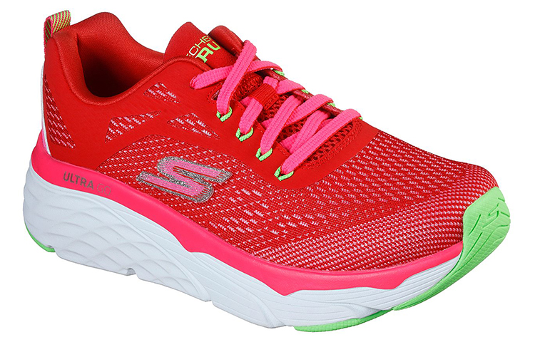 Lookbook (Women) Skechers Max Cushioning Elite 'Red' 17694-RDPK
