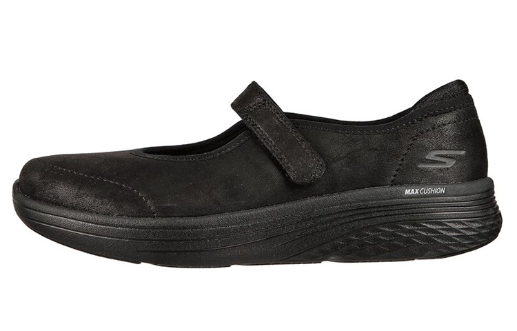 (Women) Skechers Max Cushioning Elite 'True Tones Full Black' 136720-BBK
