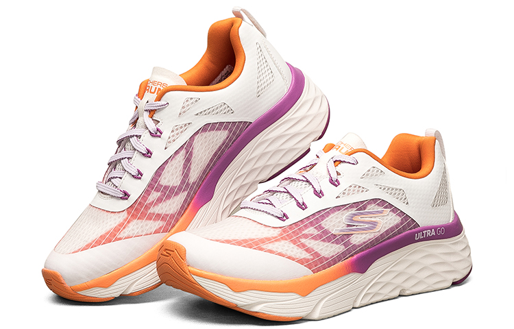 Shop (W) Skechers Max Cushioning Elite ''Bianco'' 128261-WOR
