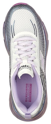 Skechers Max Cushioning Elite 低幫運動休閒鞋 女款 白藍 Shop Skechers Max Cushioning Elite 低幫運動休閒鞋 女款 白藍