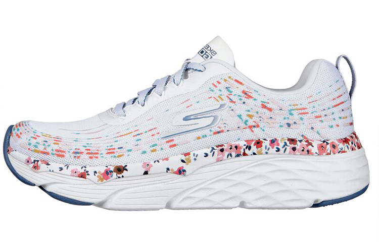 (Women) Skechers Max Cushioning Elite 'White Low-Top' 128554-WMLT