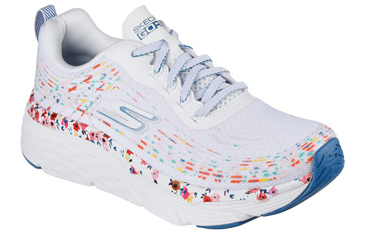 Lookbook (Women) Skechers Max Cushioning Elite 'White Low-Top' 128554-WMLT